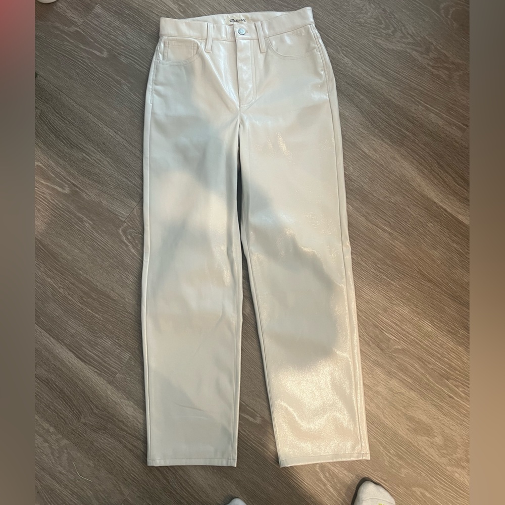 Brand New madewell leather pants